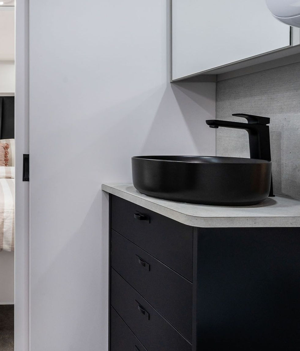 Thumbnail: Black Ceramic Basin 310mm x 310mm x 115mm