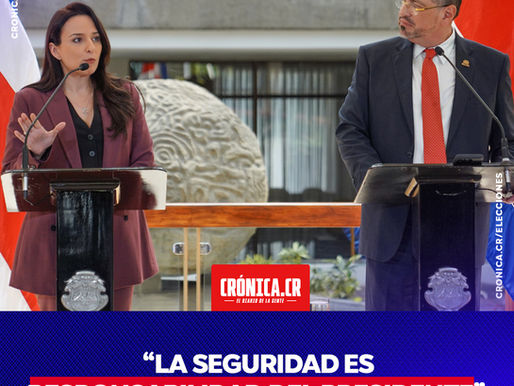 “La seguridad es responsabilidad del Presidente”, dice Natalia Díaz y señala que el tema está fuera de control