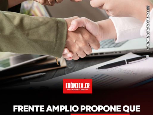 Frente Amplio propone que patronos deban pagar liquidación en ocho días