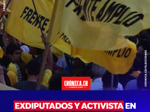 Exdiputados y activista en derechos LGTBIQ destacan en precandidaturas del Frente Amplio