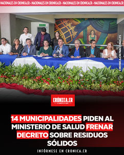 14 municipalidades piden al Ministerio de Salud frenar decreto sobre residuos sólidos