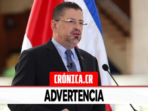 Chaves afirma que “nos podría llevar el diablo a todos” si diputados tocan el pago de deuda