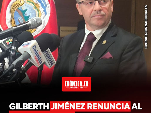 Gilberth Jiménez renuncia al PLN y advierte que el partido “podría enfrentarse a su propia extinción”