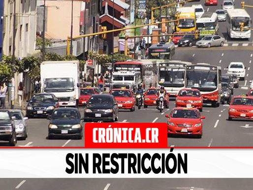A partir de mañana se levanta la restricción vehicular