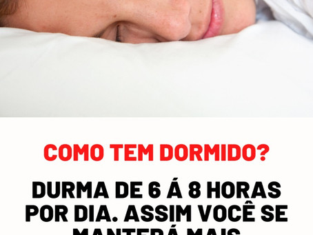 Dormir é bom demais!