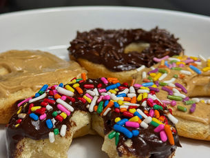 Copycat Drumroll Donuts (Almond Flour & No Eggs!)
