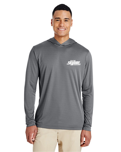 Team 365 TT41 Men's Zone Performance Hooded Long Sleeve Shirt
