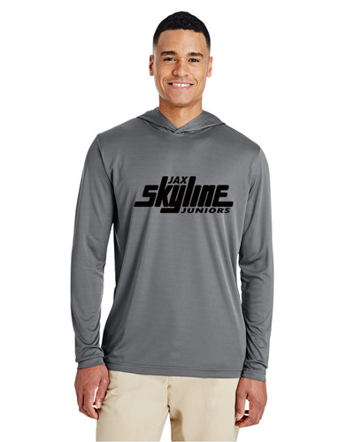 Team 365 TT41 Men's Zone Performance Hooded Long Sleeve