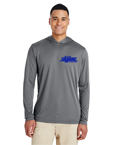Team 365 TT41 Men's Zone Performance Hooded Long Sleeve