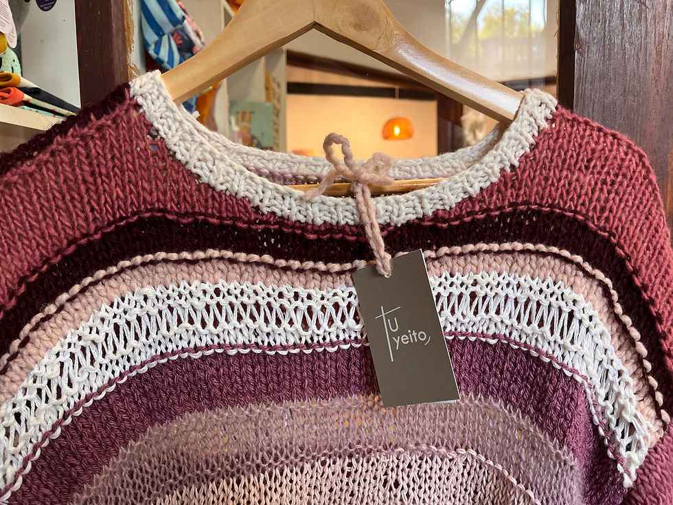 Miniatura: Sweater "Sinfonía en corales"