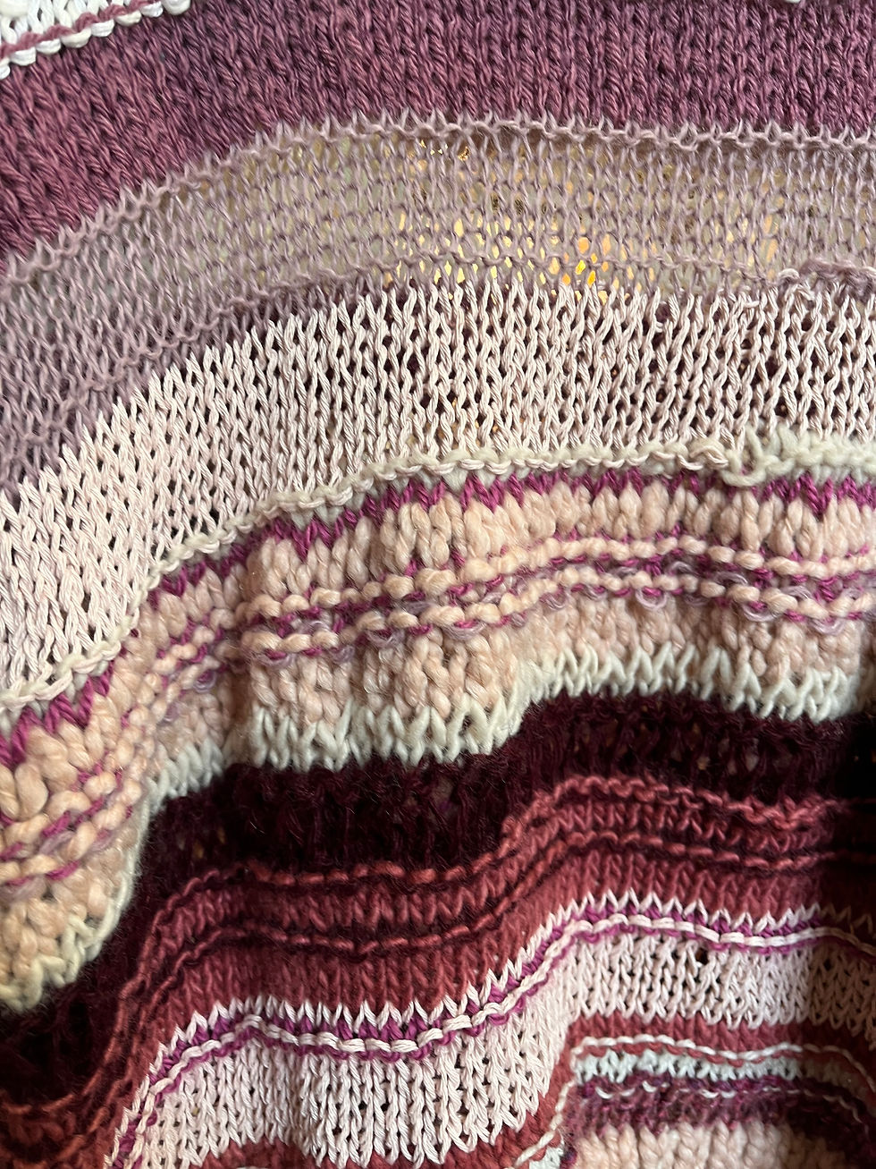 Miniatura: Sweater "Sinfonía en corales"