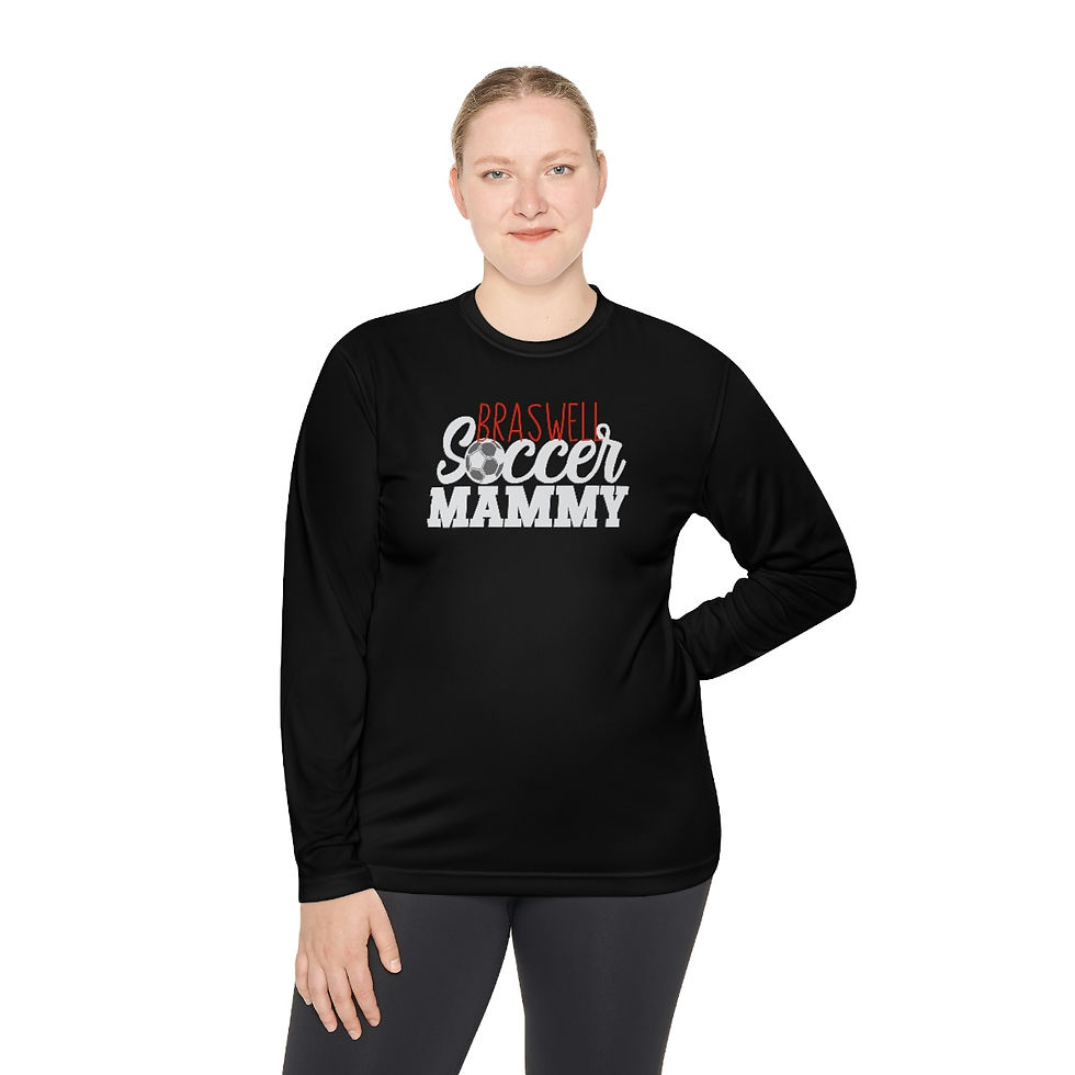 Thumbnail: Braswell Soccer Mammy - Long Sleeve Tee