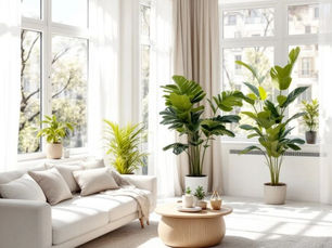 Living Room Design Ideas with Large Windows in New Haven