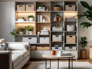 Practical Storage Solutions for Your Norwalk Living Room