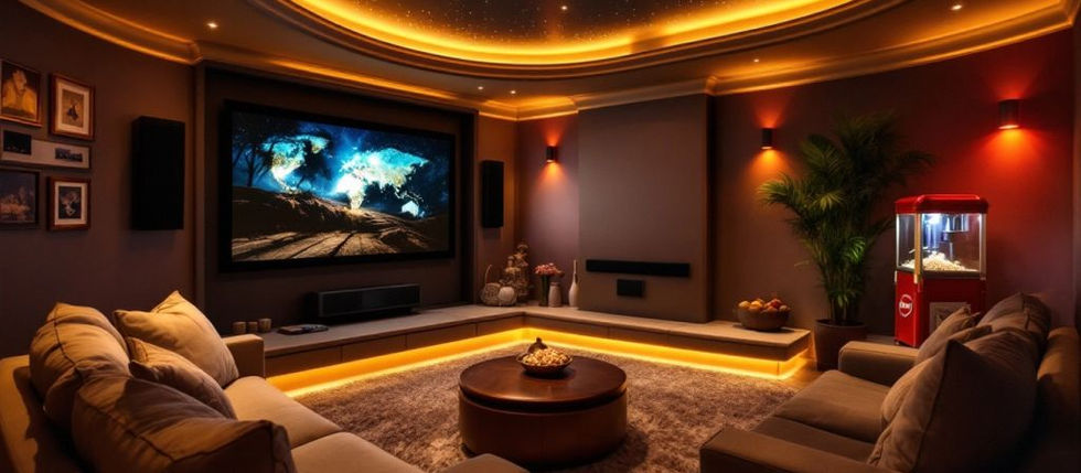 How to Create a Home Theater in Your Basement in Hartford