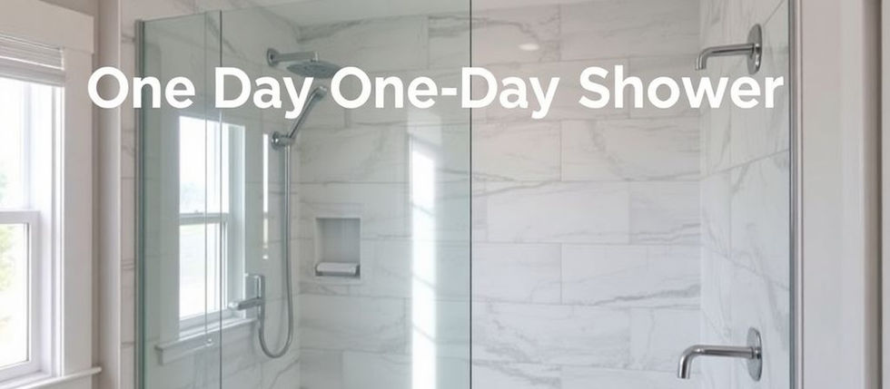 One-Day Shower Solutions in Newington CT: Contemporary Bath Update Tips & Insights