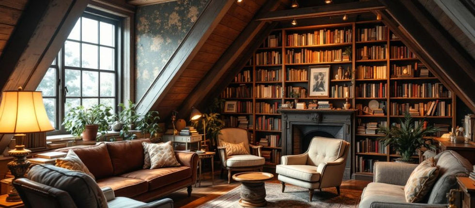 How to Create a Home Library in Your Attic in New Haven