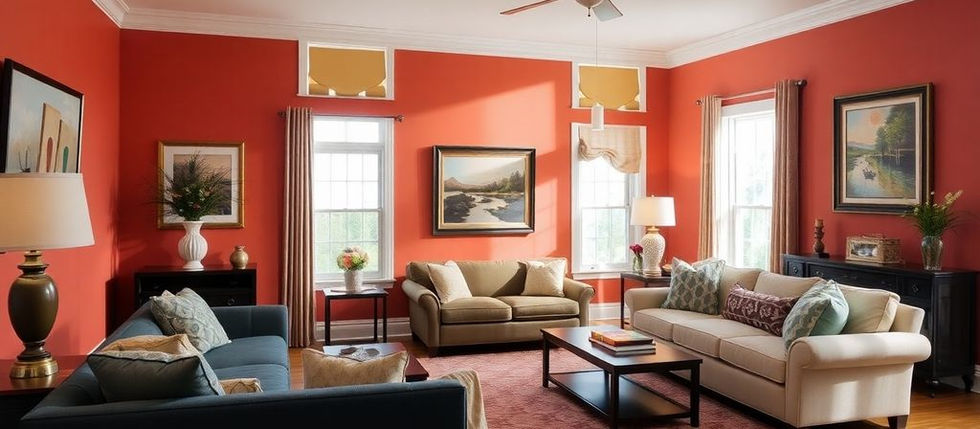Professional Living Room Painting Services in Stamford