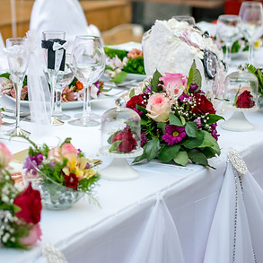 Table linens available for rent for a Signature Events FL event