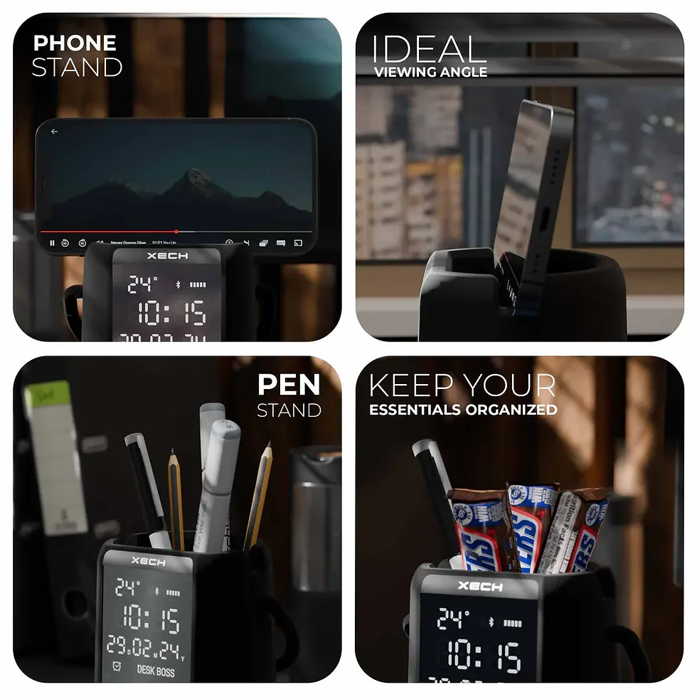 Thumbnail: Digital Clock with Speaker