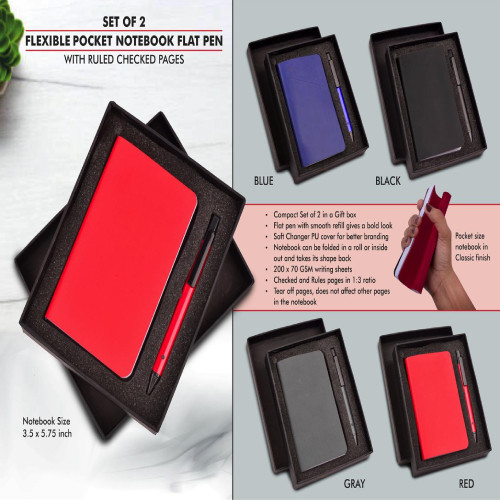 Pocket Notebook Pen Set TotalSmart Gifts
