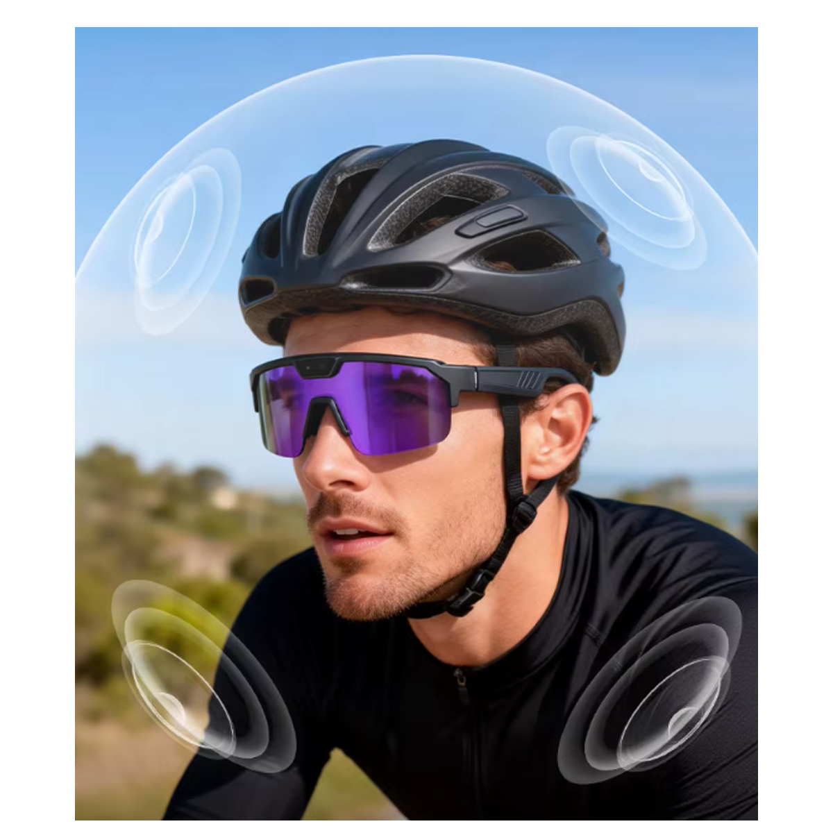 GAFAS DE SOL DEPORTIVAS CON IA TIPO META OAKLEY