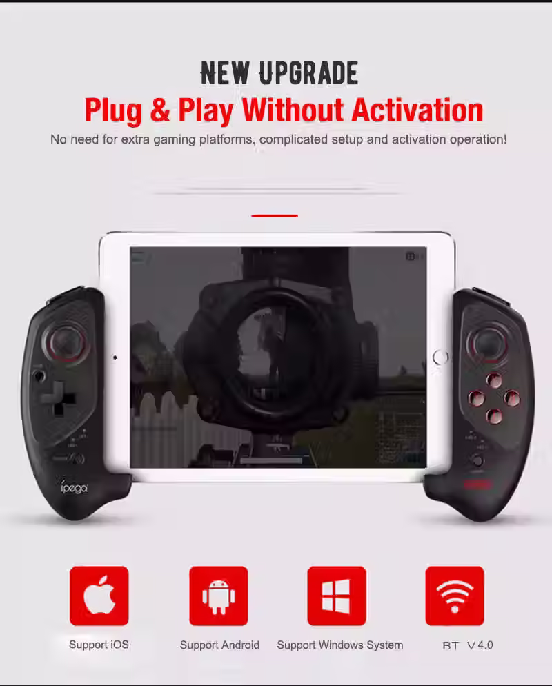 Miniatura: GAMEPAD BLUETOOTH PARA CELULARES IPEGA PG-9083SH