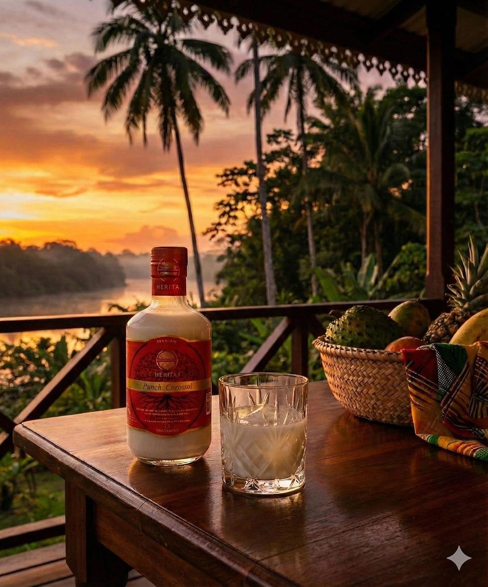 punch corossol artisanal de guyane