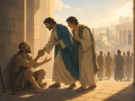 7월 17일 사도행전 3:1-10