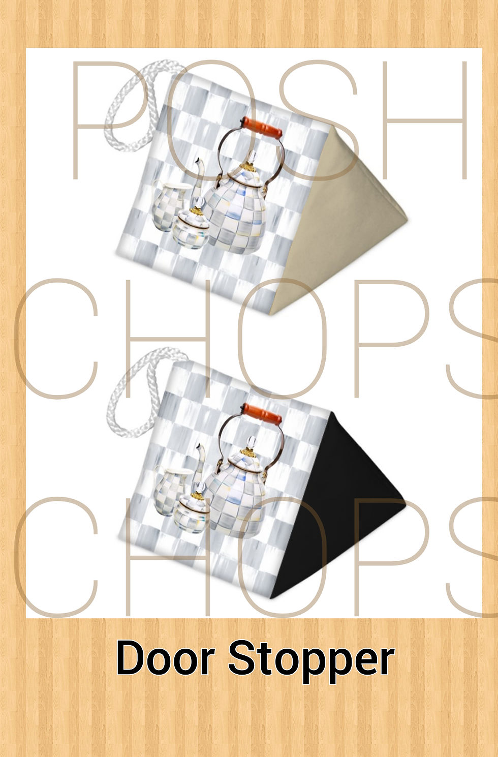 Thumbnail: Mackenzie Sterling Check Tea Pot Bespoke Collection