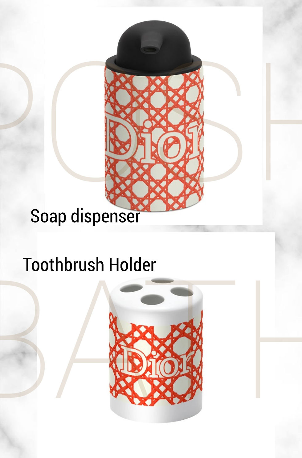 Thumbnail: Posh Bath Luxury Red D*or Bespoke Collection