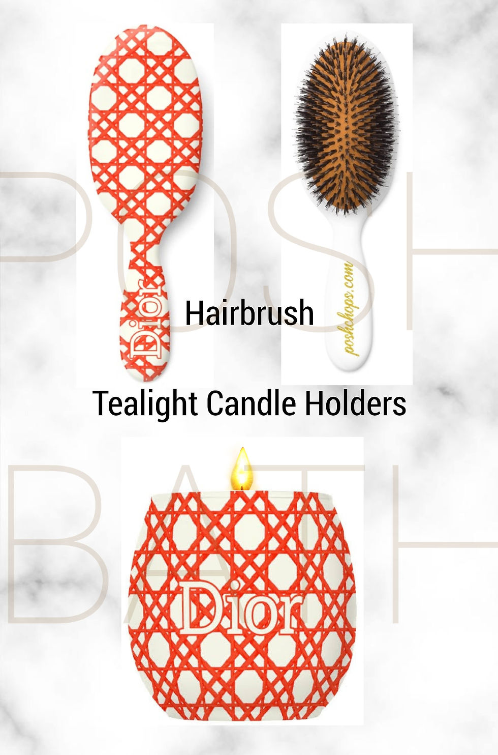 Thumbnail: Posh Bath Luxury Red D*or Bespoke Collection