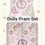 Thumbnail: Posh Luxury Doll's Pram Bedding Sets Various Designs 2