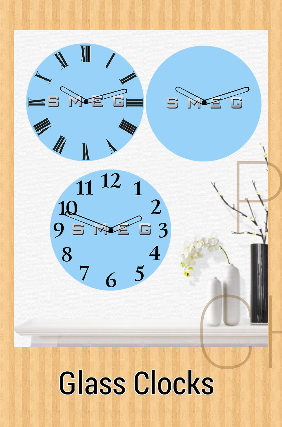 Thumbnail: Posh Chops SMEG Blue Bespoke Collection