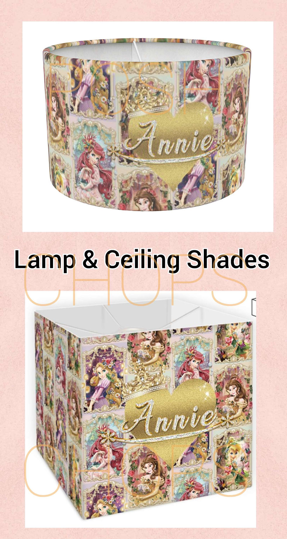 Thumbnail: Posh Bedroom Golden Princesses Bespoke Collection