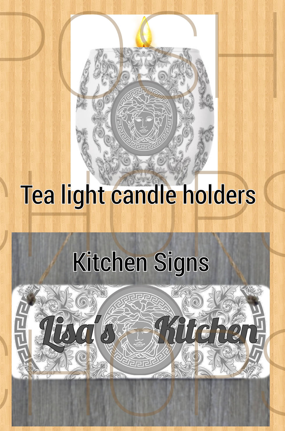 Thumbnail: Verses Grey & White Bespoke Collection