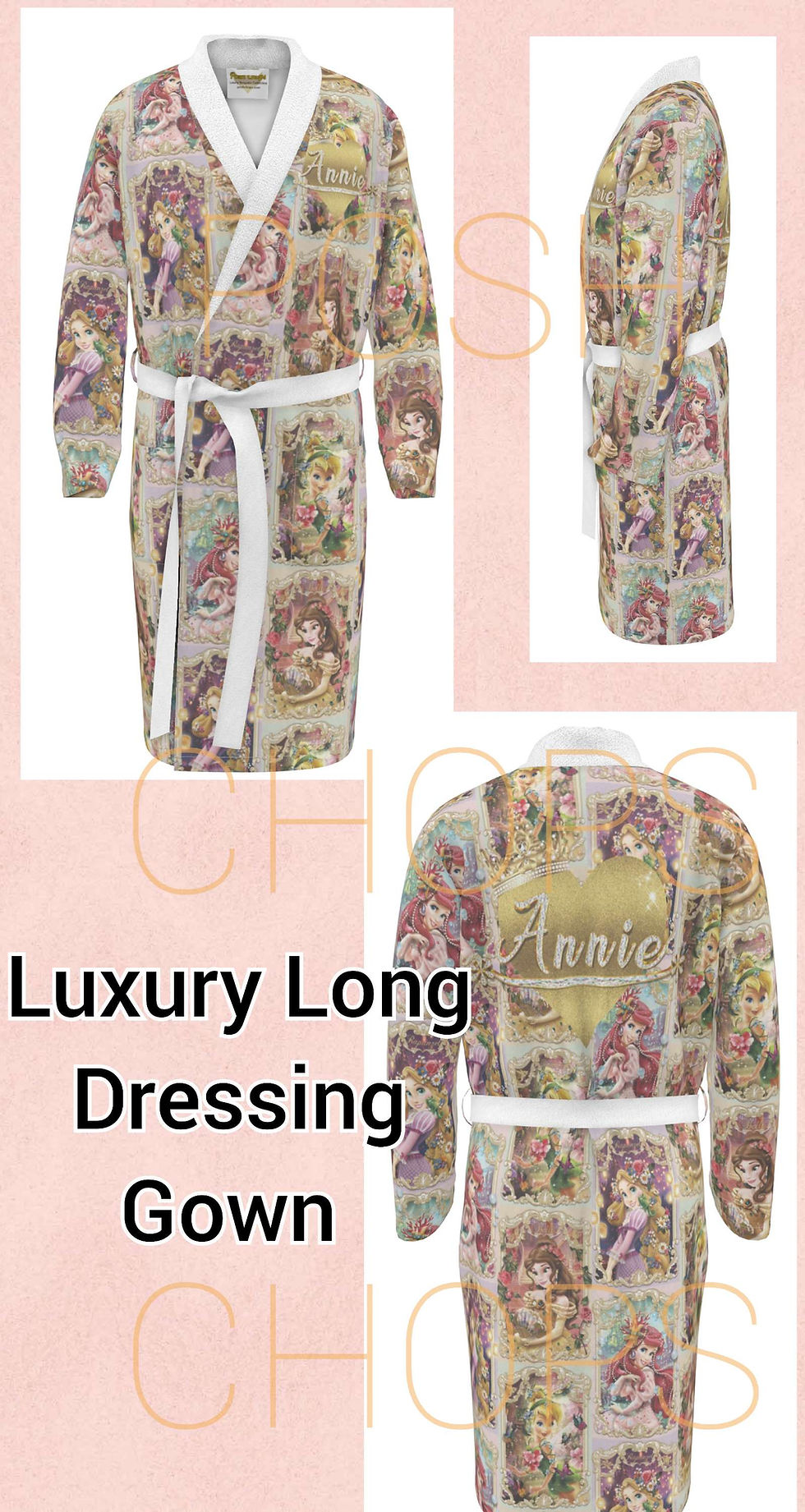 Thumbnail: Posh Bedroom Golden Princesses Bespoke Collection