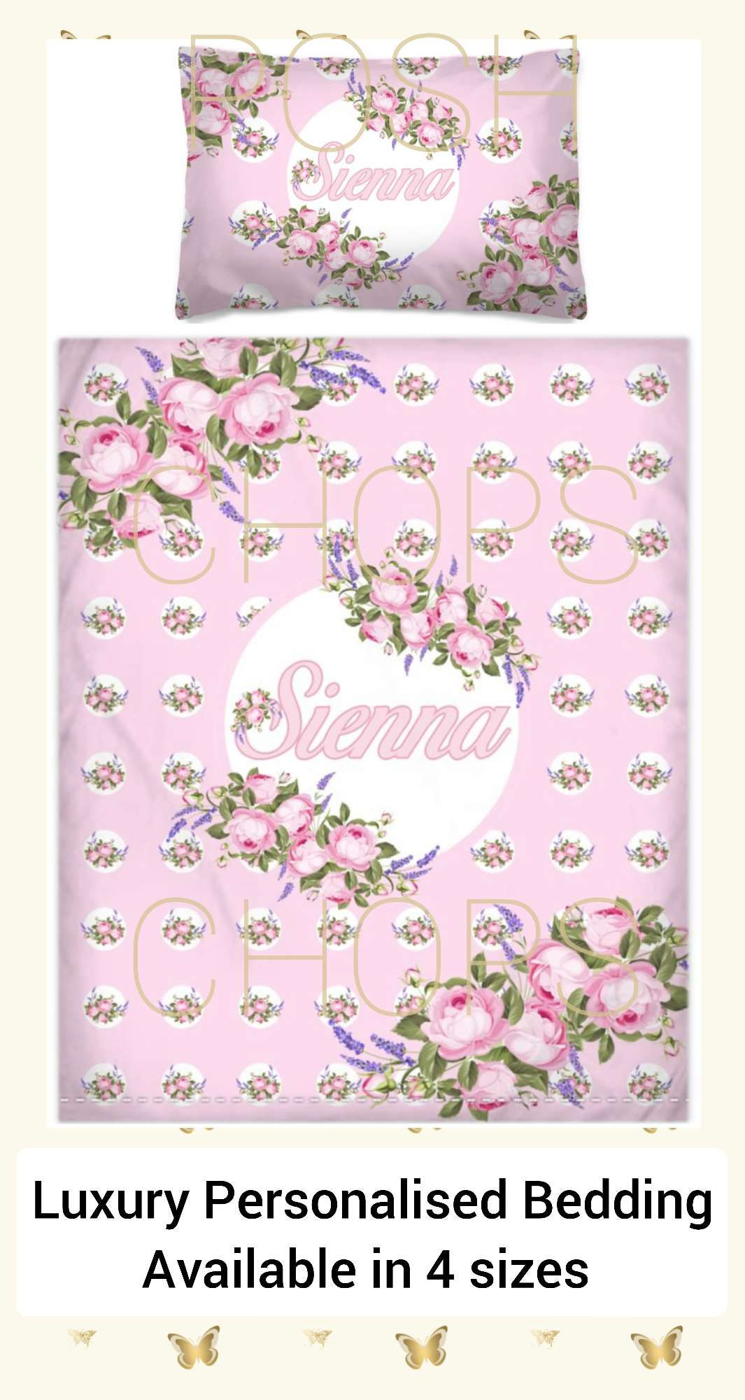 Posh Baby In Bloom Pink Bespoke Collection