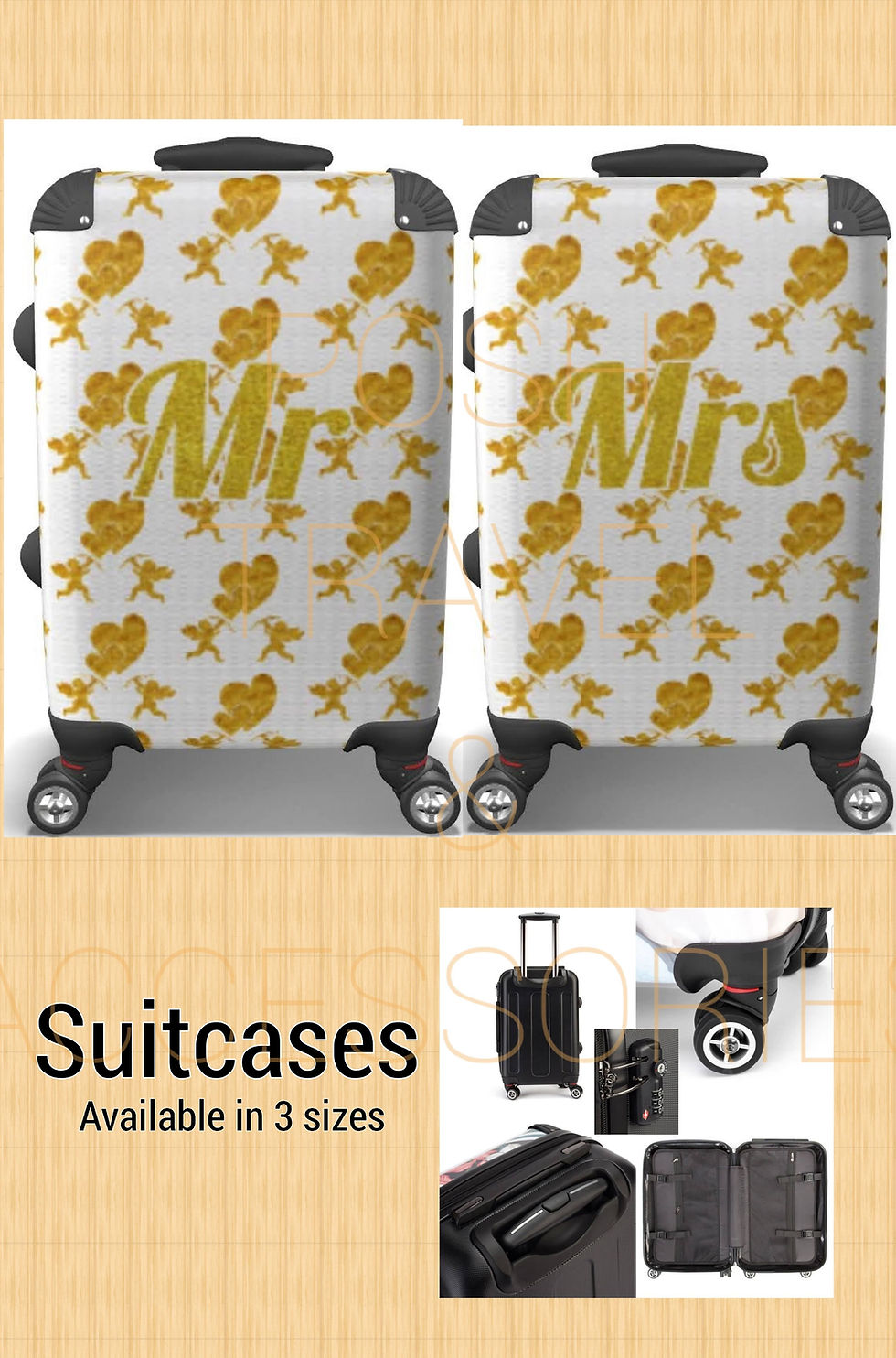 Thumbnail: Posh Travel and Accessories Bespoke Mr & Mrs Collection