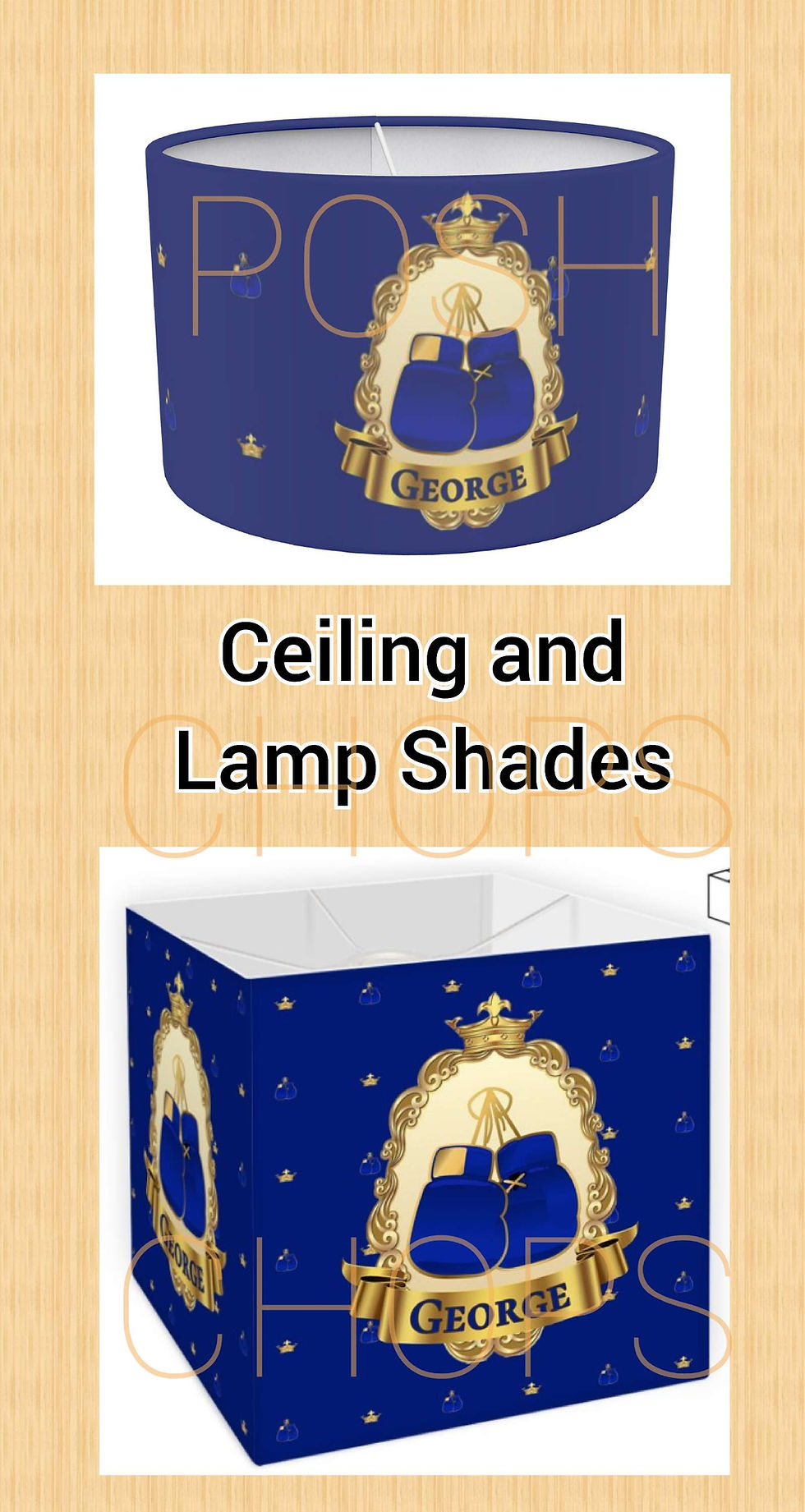 Thumbnail: Posh Bedroom Boxing Crest Bespoke Collection