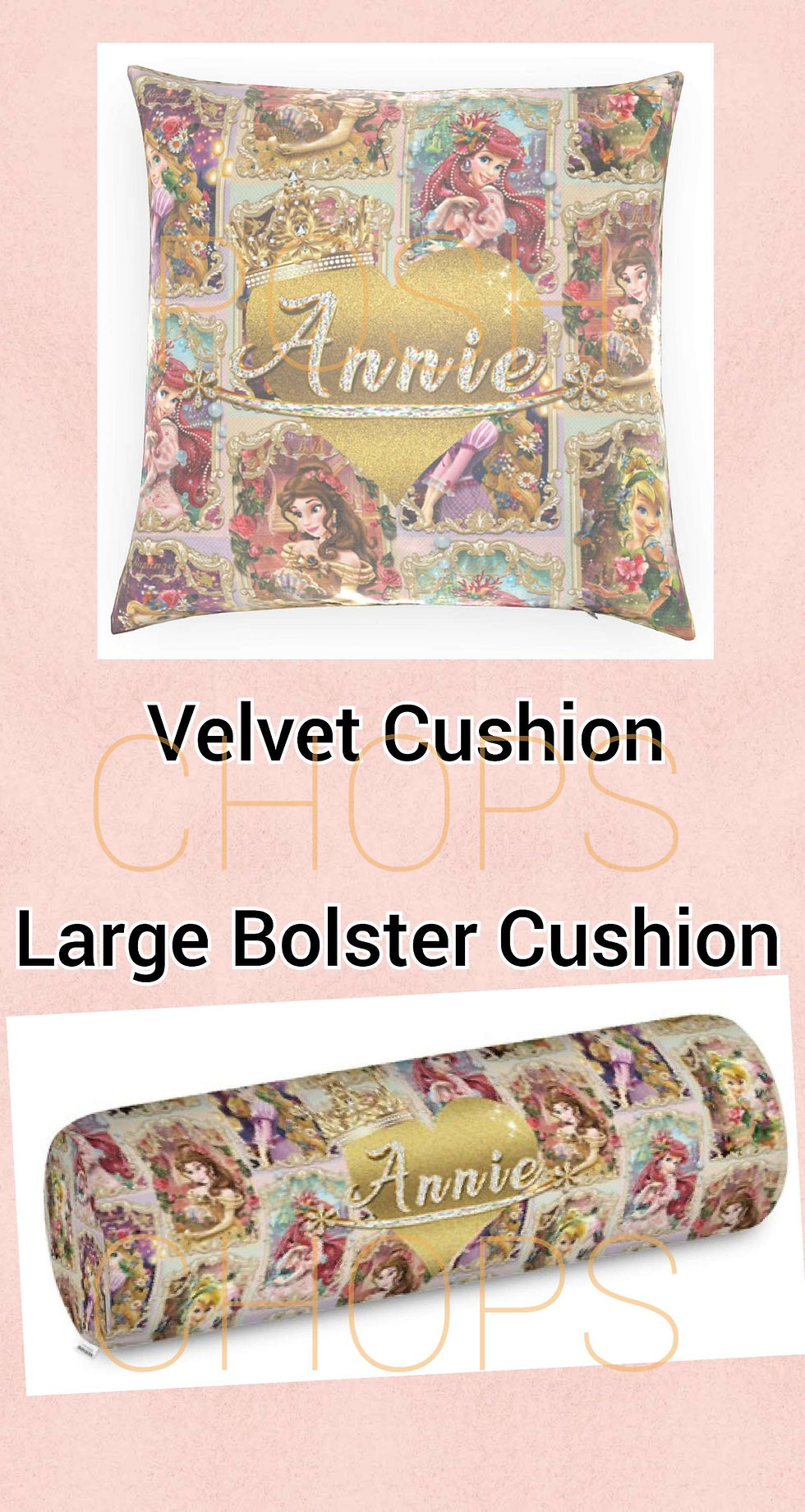 Thumbnail: Posh Bedroom Golden Princesses Bespoke Collection