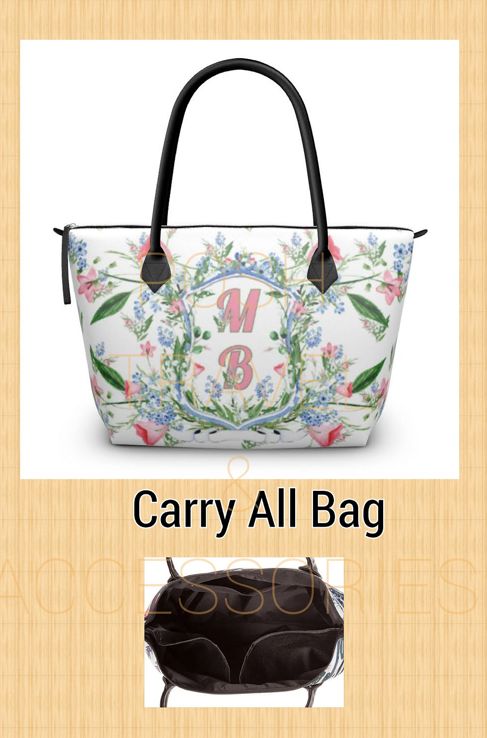 Thumbnail: Posh Travel and Accessories Bespoke Meadow Flowers Collection