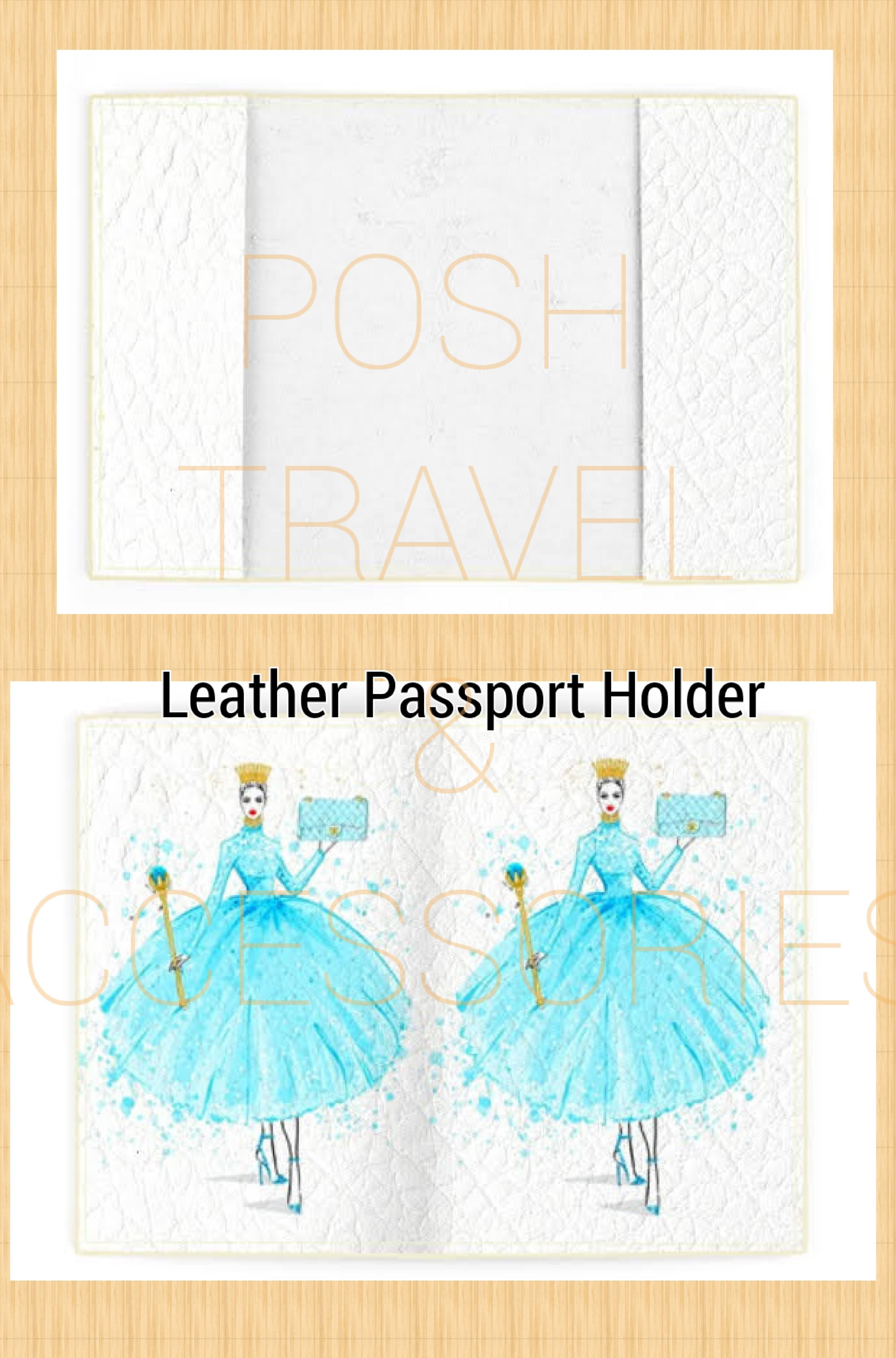 Posh Travel and Accessories Bespoke Blue Glam Girl Collection
