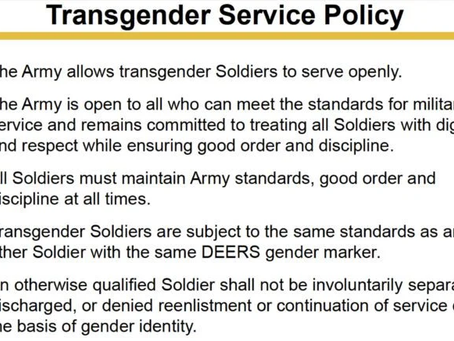 Biden’s Woke DOD Expands Transgender Policies in Military