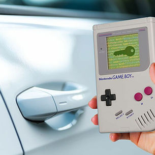 Kradzież samochodu na Game Boya