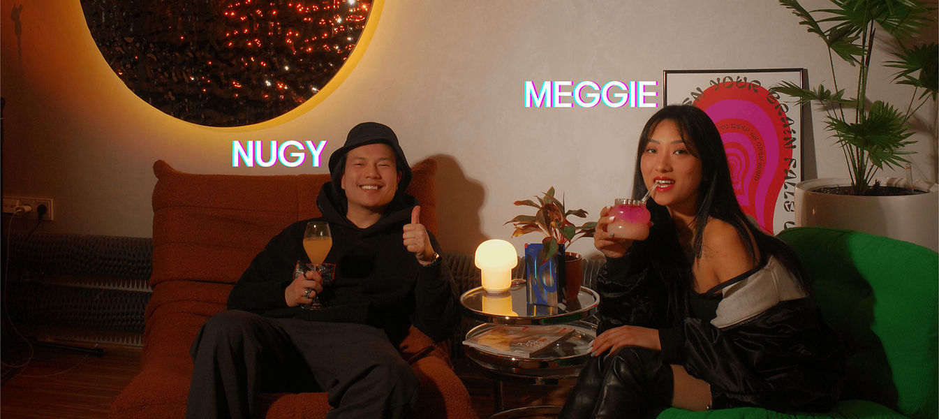 Meggie and Nugy, founders of Mămăm Bistro — Vietnamese-inspired Asian fusion bistro in Vinohrady, Prague