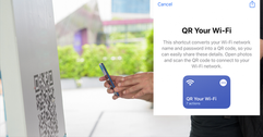 Setting up your Office Wi-Fi QR Code Access