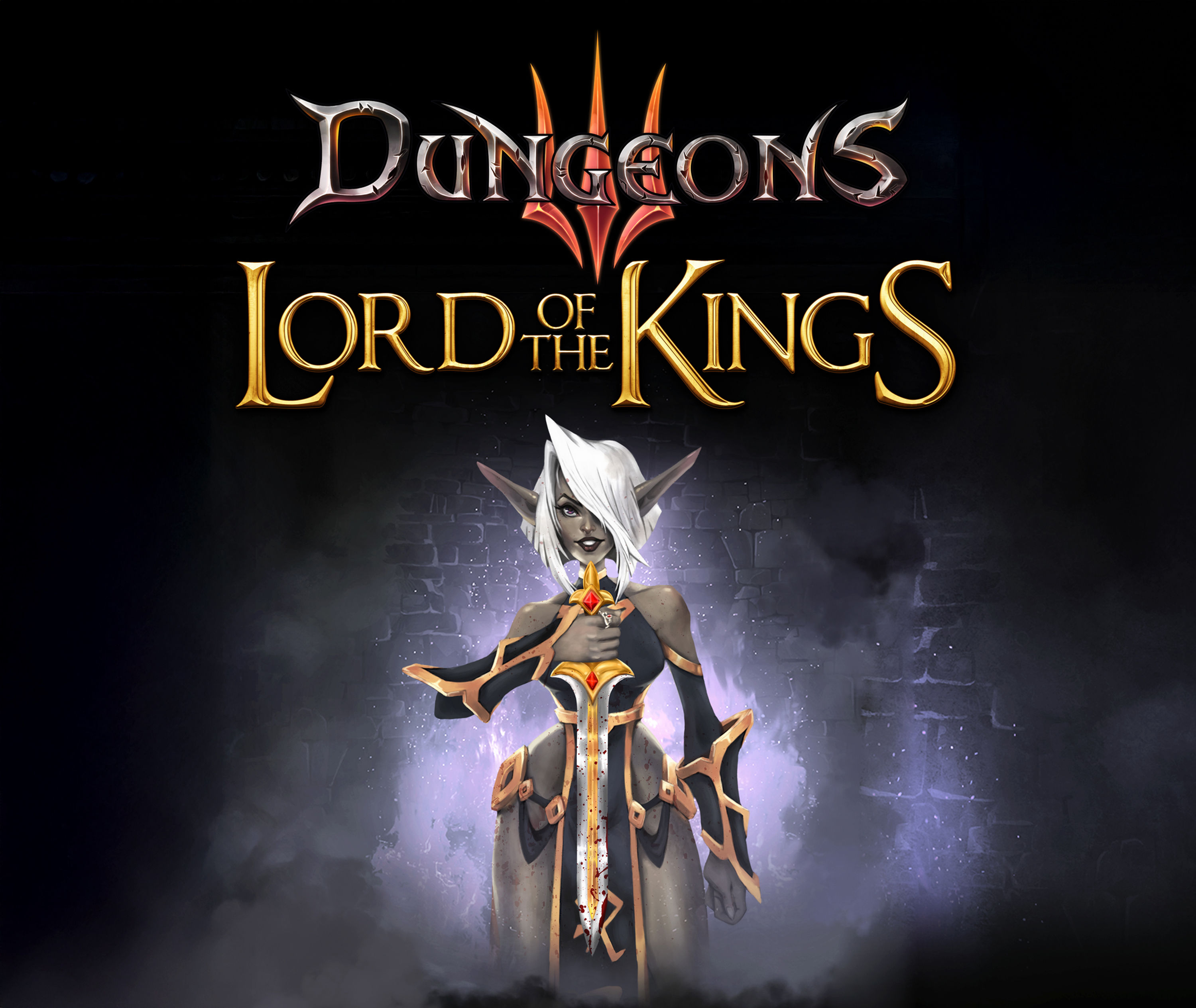 Dungeons Lord of the Kings game cover art