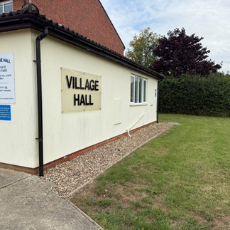Village hall outside maintenance