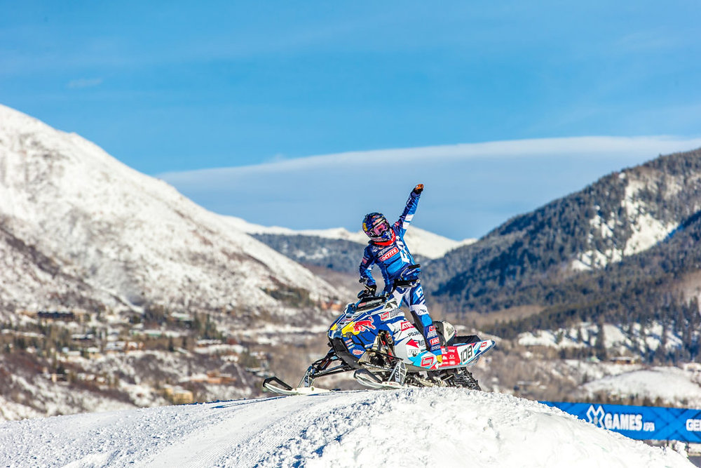 LaVallee Takes Bronze in X Games Snowmobile Freestyle